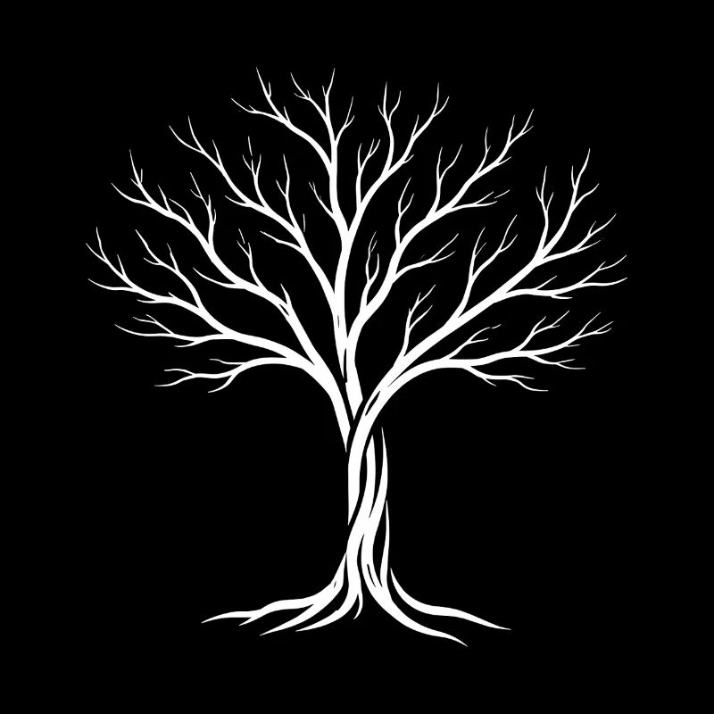 Baum – Minimalistisches Natur Design