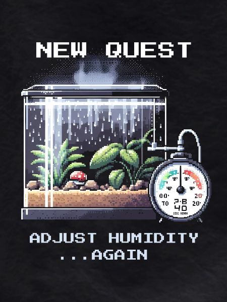 New Quest: Control Humidity | Terrarium