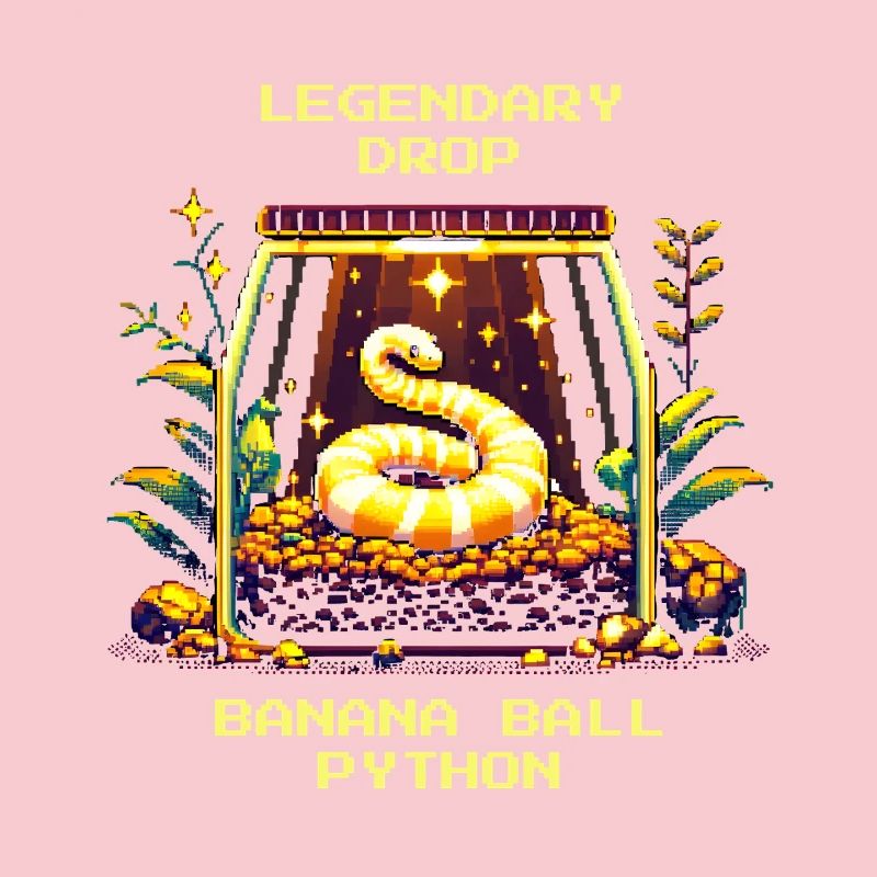 Découverte légendaire : python romain banane | Python