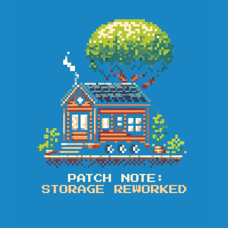 Storage space revised | Tiny House Order