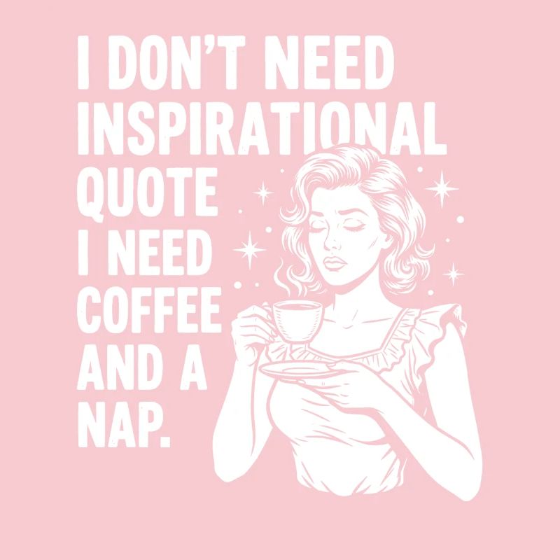 Echte Kaffeeliebe Nickerchen Statement