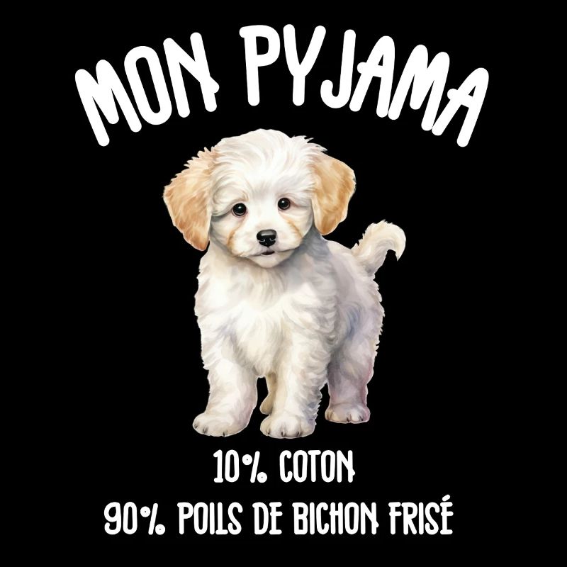 Funny Dog Bichon Pajamas