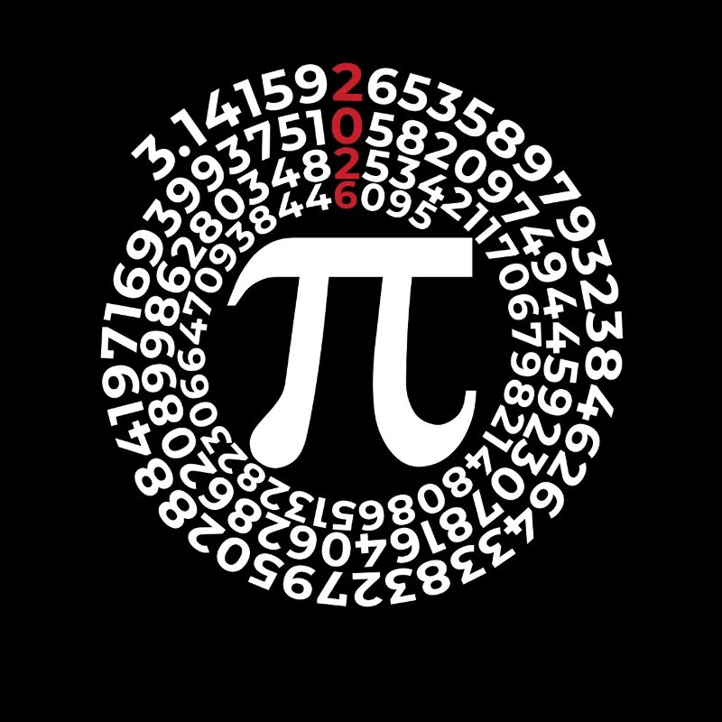 Pi Day 2026 with Numbers Spiral | District number 3.1415