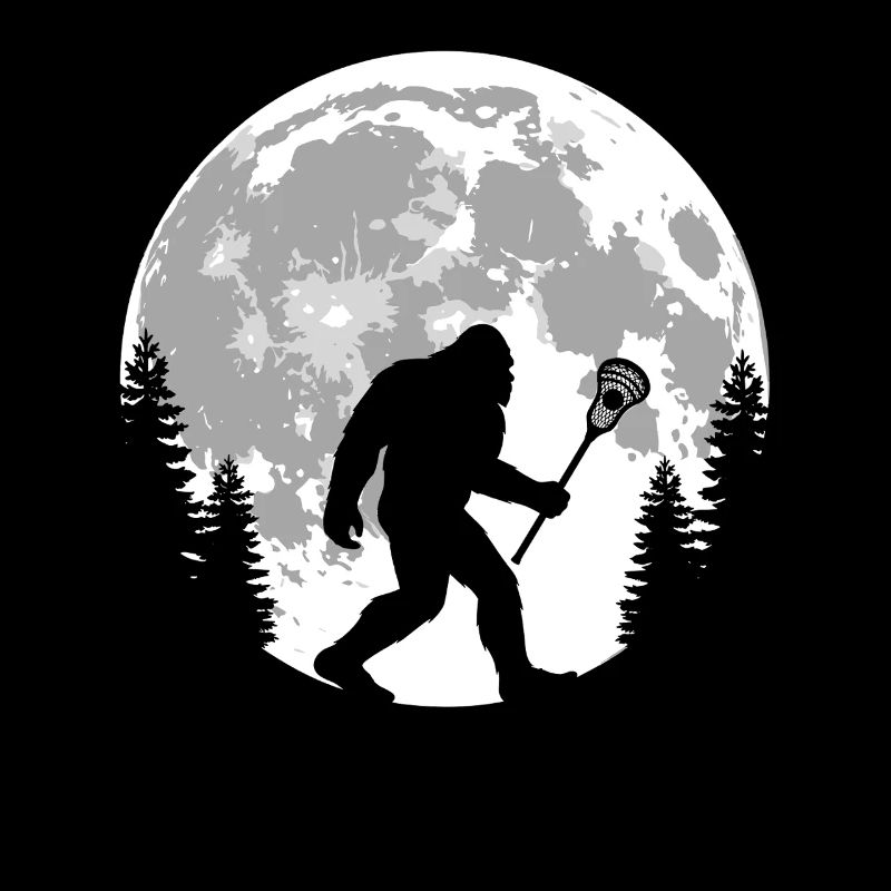 Bigfoot Lacrosse Moon