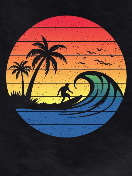 Sunset Surf Circle