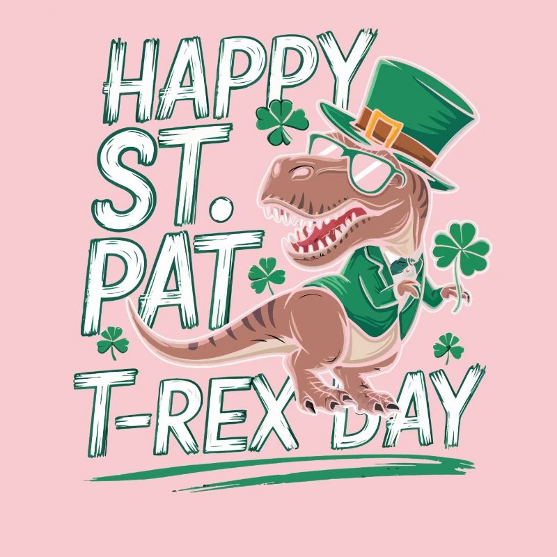 T-Rex for St. Patrick's Day