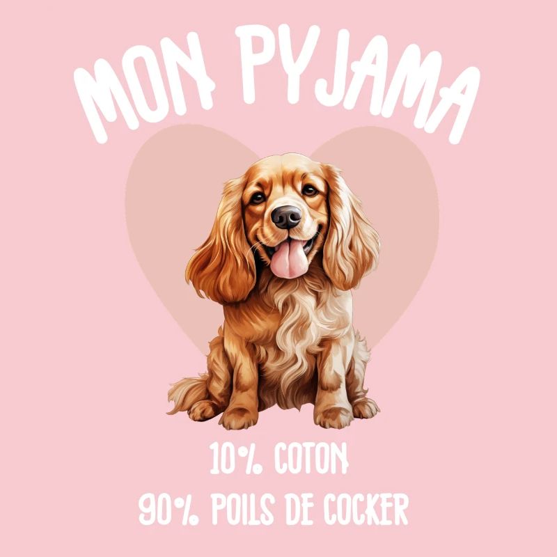 Pyjama Chien Cocker Drôle