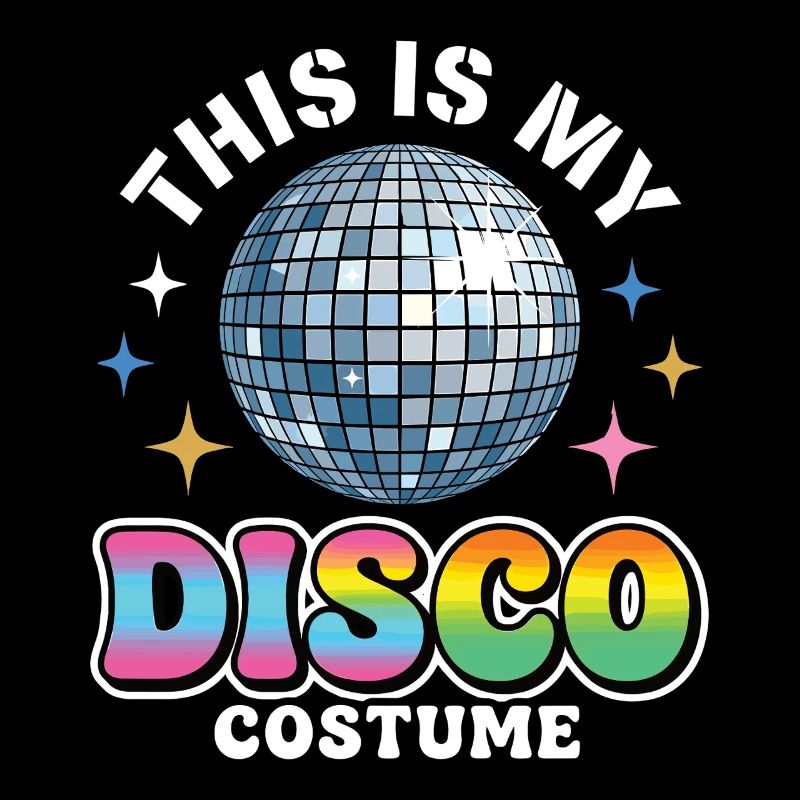 Voici mon costume disco boule disco