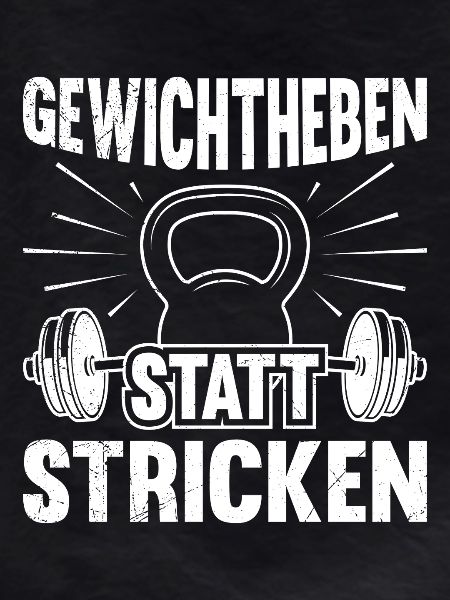 WEIGHTLIFTING INSTEAD OF KNITTING Fun