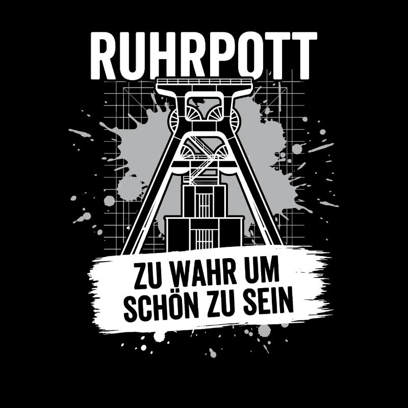Exploitation minière de la maison de la mine de charbon de la tour à enroulement de Ruhrpott