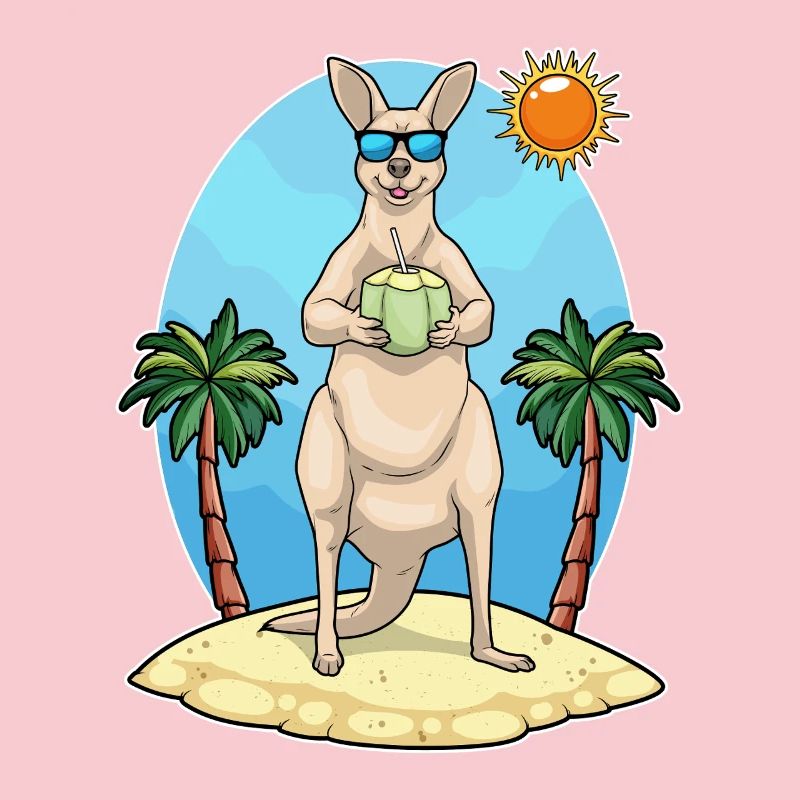 Kangaroo Beach Coconut Summer