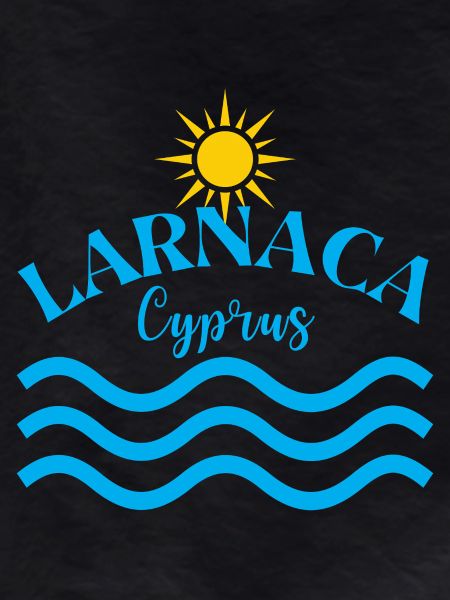 Larnaca Cyprus Sun Waves 