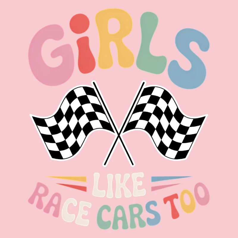 Cadeau de voitures de course de filles