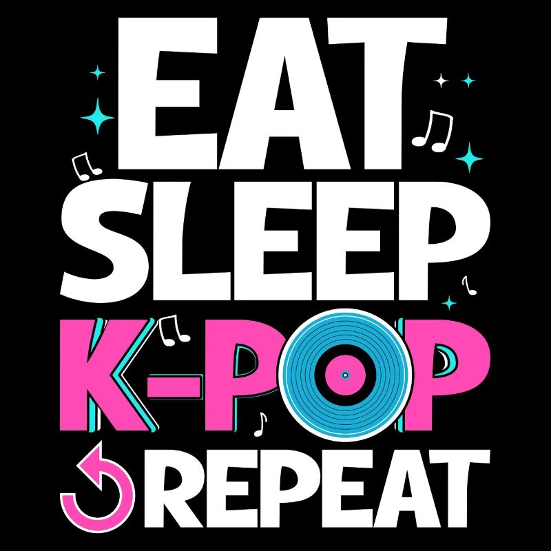 Mange, Dors, K-pop, Répète