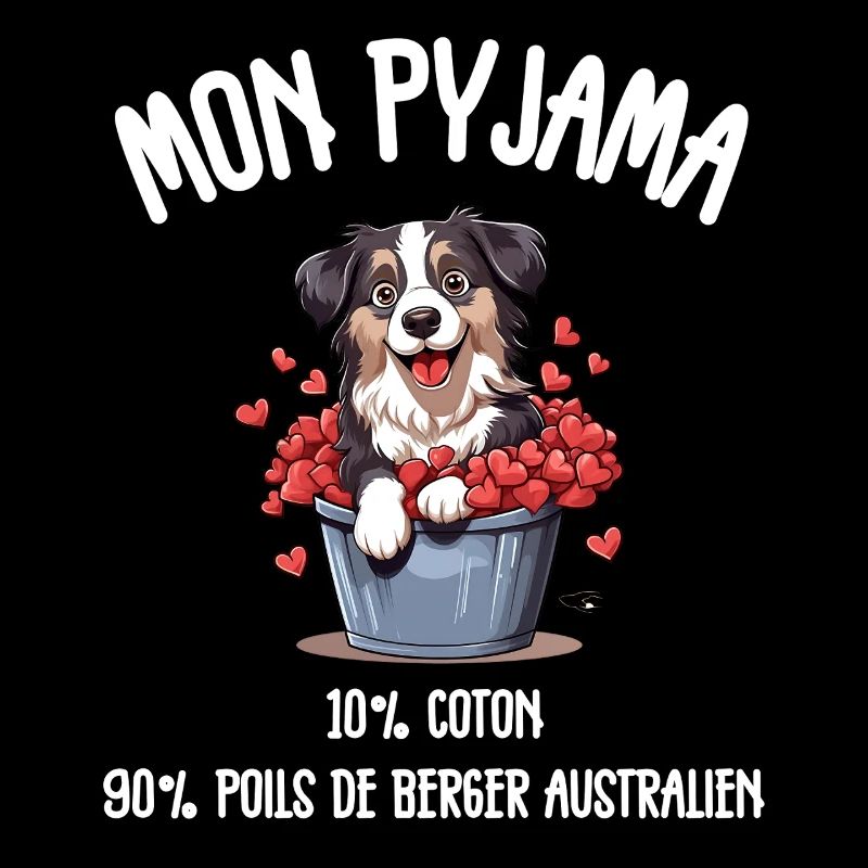 Funny Australian Shepherd Dog Pajamas
