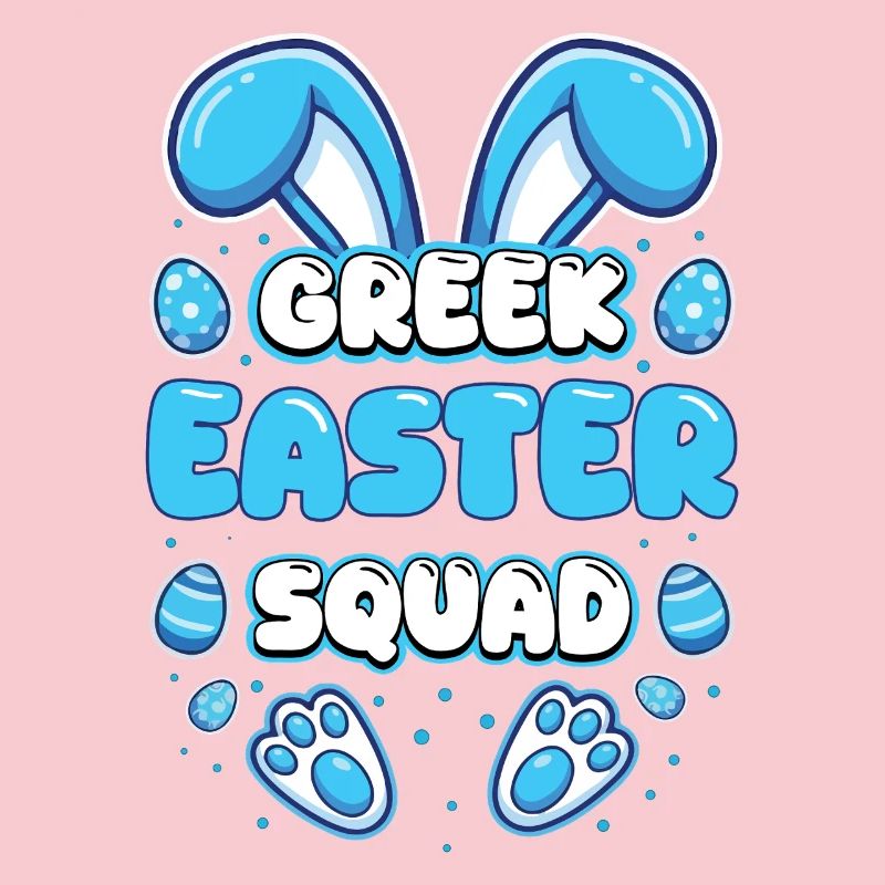 Greek Easter Squad Pascha Happy Easter