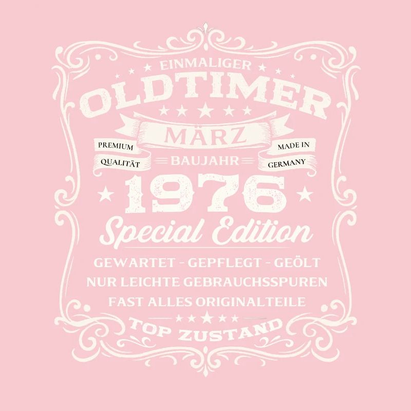 50. Geburtstag Geschenk Mann Oldtimer März 1976
