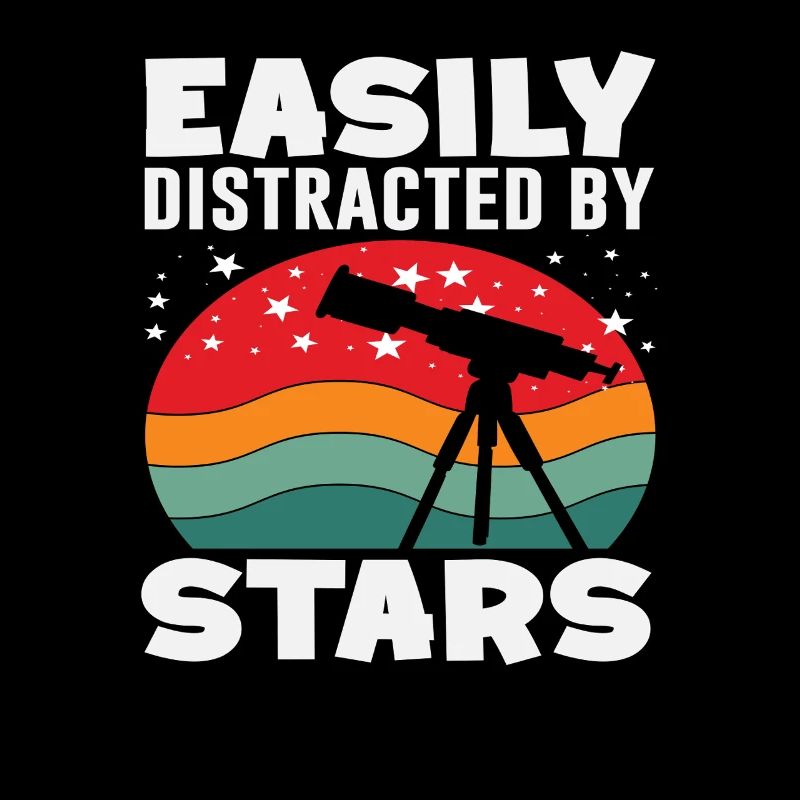 Easily distracted by astronomy stars