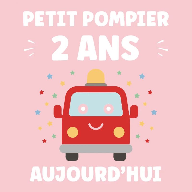 Petit pompier 2 ans aujourd'hui