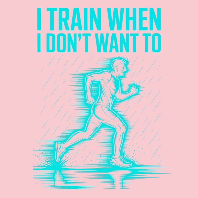I train even when I don't feel like it – runner
