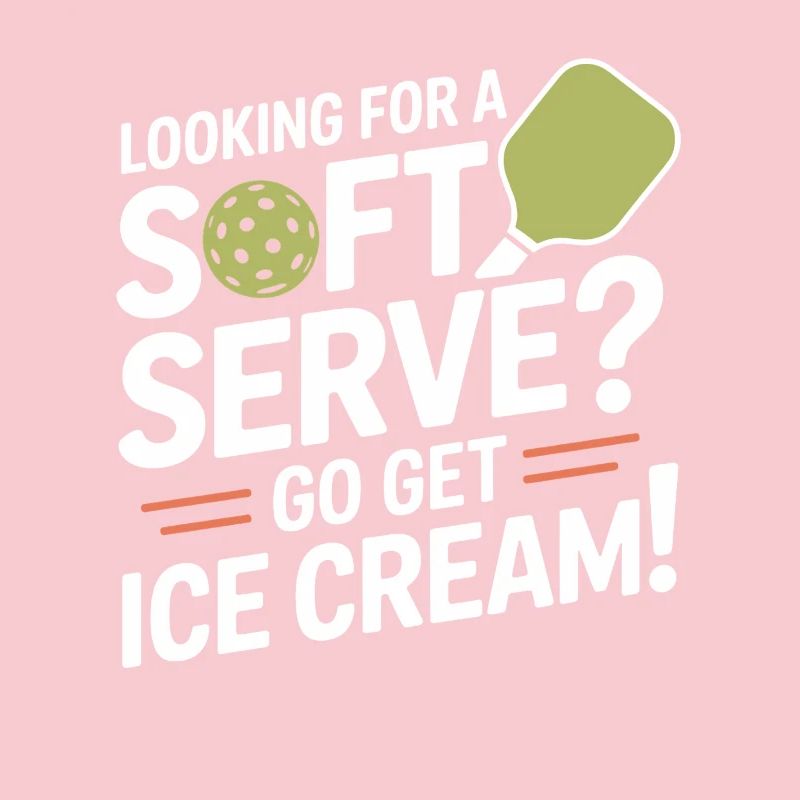 Pickleball Player Looking For Soft Serve Dinking