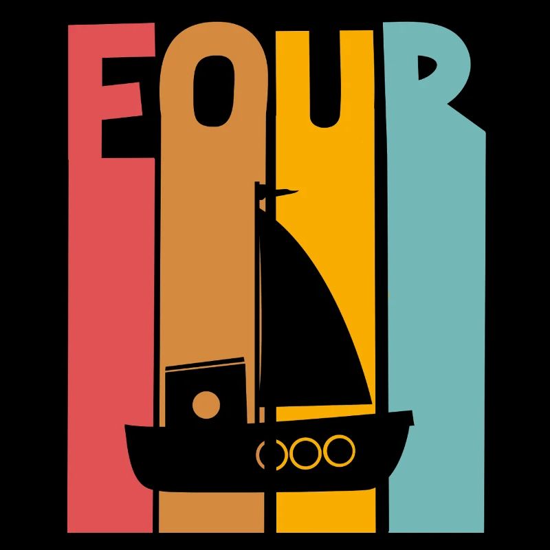 4. Geburtstag Segelboot