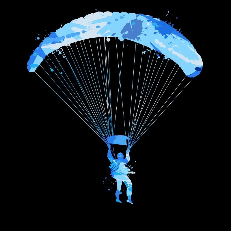 Paragliding Colorful Paragliding Men Paragliding