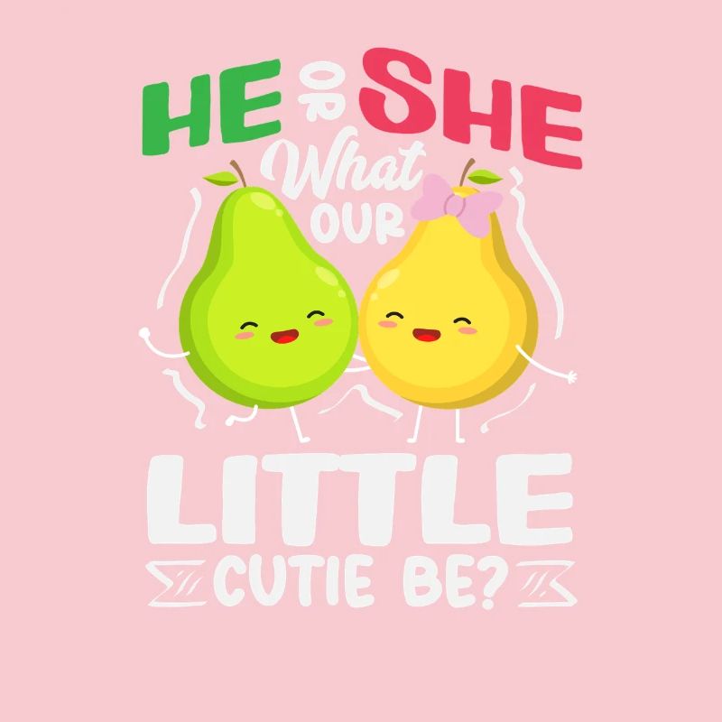 Er Oder Sie Kleiner Schatz Birnen Gender Reveal