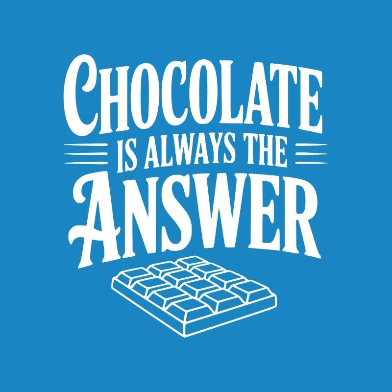 Le chocolat est toujours la solution