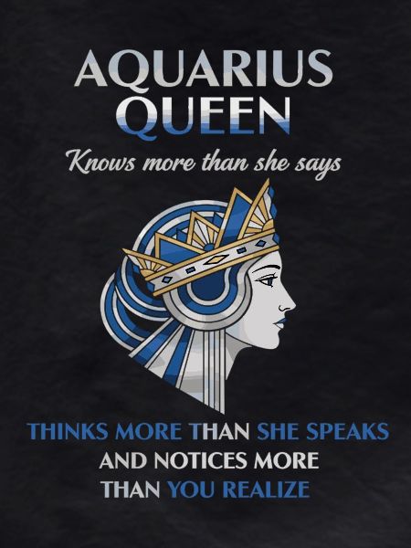 Aquarius Queen Zodiac Aquarius