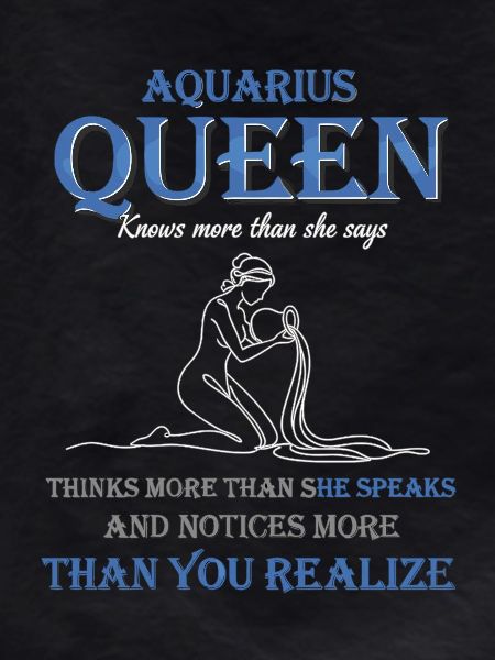 Aquarius Queen Zodiac Aquarius