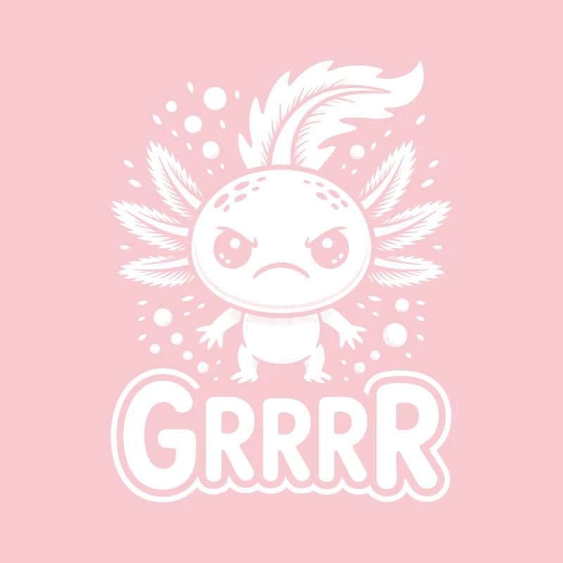 Winged Grump Axolotl