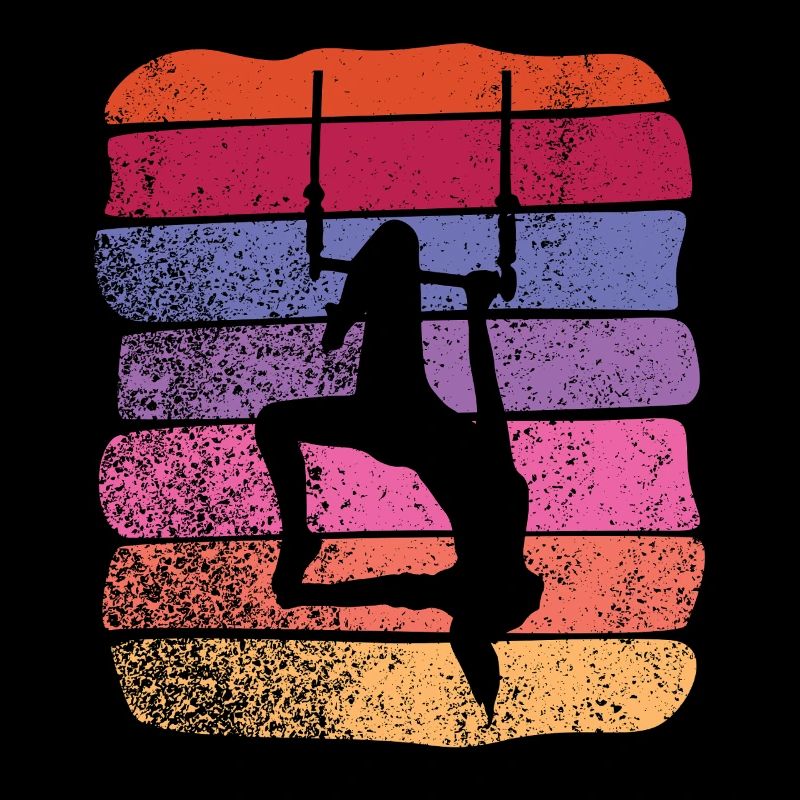Aerialist Vintage Cloud Swing Trapezoid