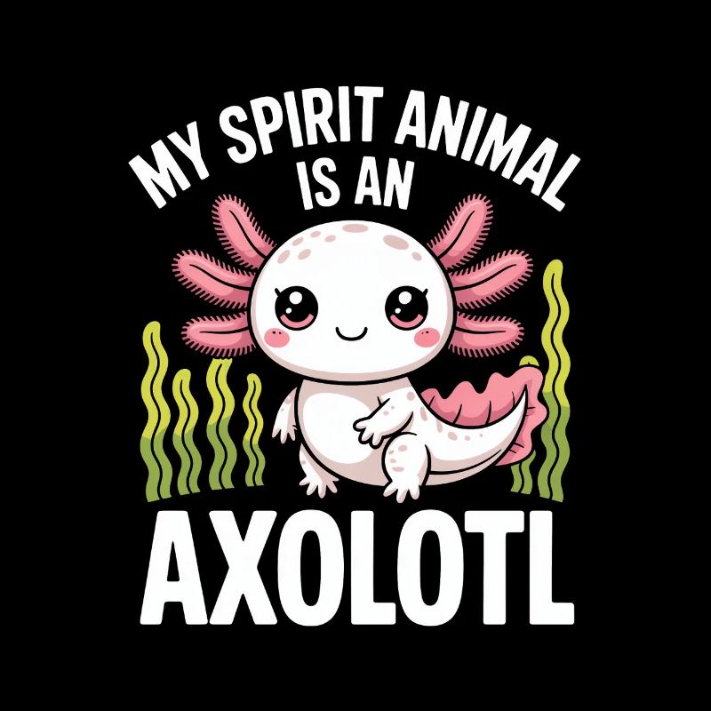 Axolotl Spirit Totem Tee