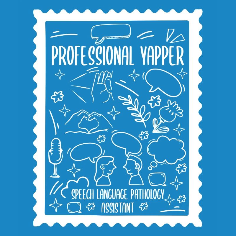 Professionelle Yapper Speech Language SLP