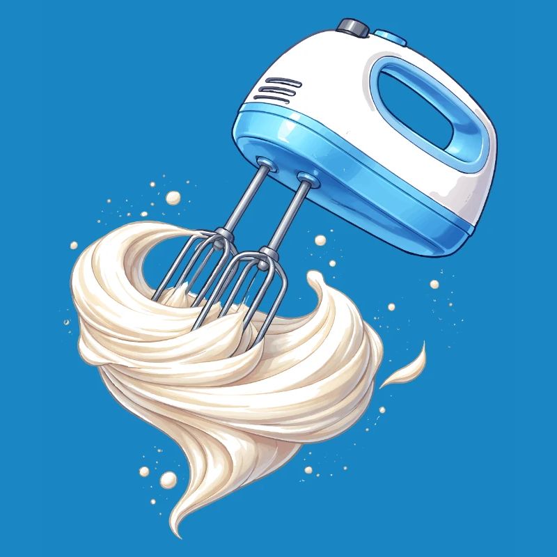 Conception de la batteuse à main à la crème fouettée