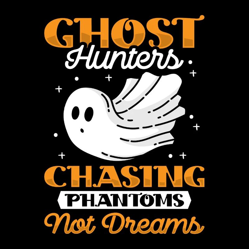 Geisterjäger Halloween Englisch Spruch
