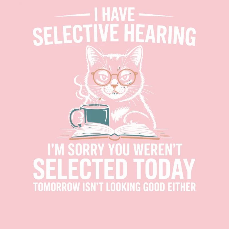 Lecteur de chat avec humour : Audition sélective
