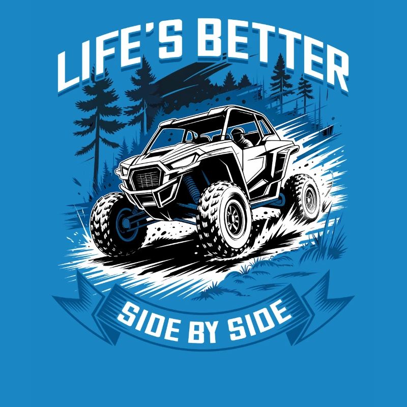 UTV Off Road 4 Wheeler Side by side