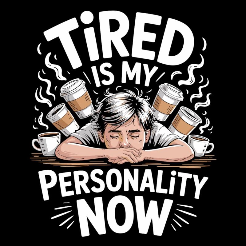 Coffee Shirt for Exhausted Teacher Gift Idea