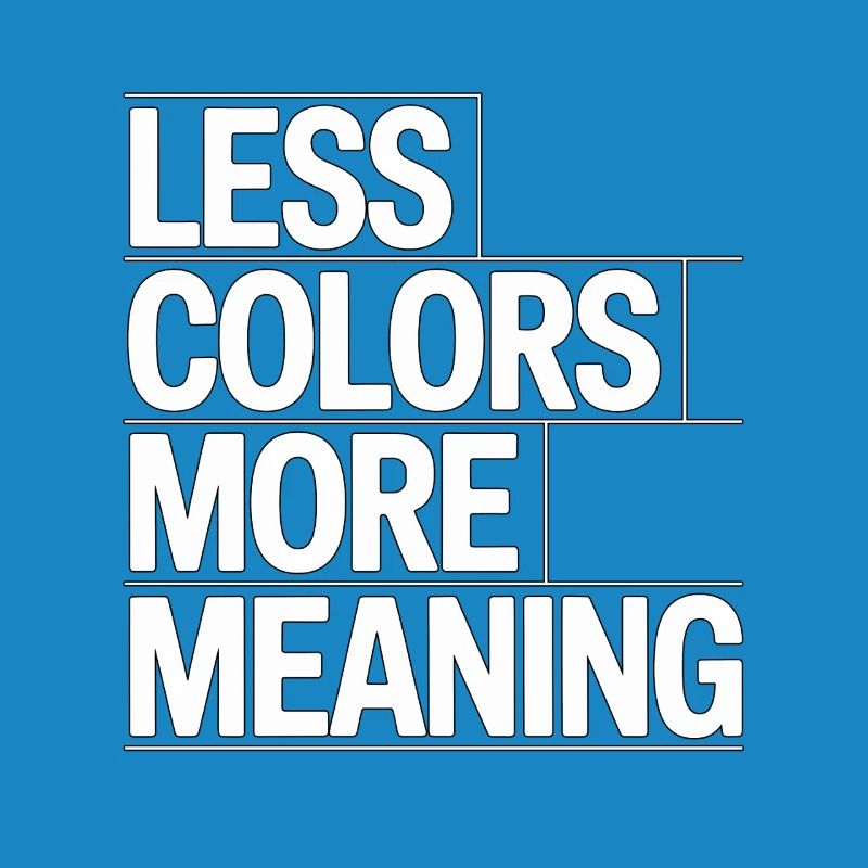 Designer de logos Moins de couleurs Plus créatif Designer