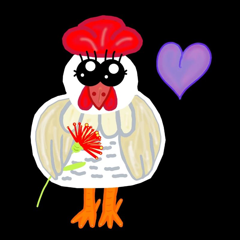 Muttertag Geburtstag Huhn Henne Herz