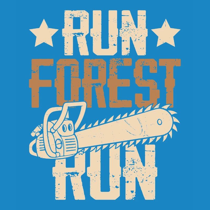 Sentier forestier Tronçonneuse Course vintage Course forestière