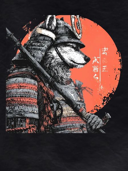 Wolf in Armor samurai 