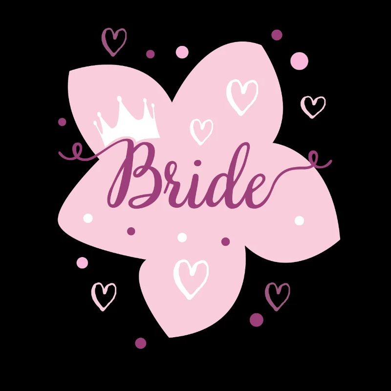 Hochzeit Brautblume Rosa Krone