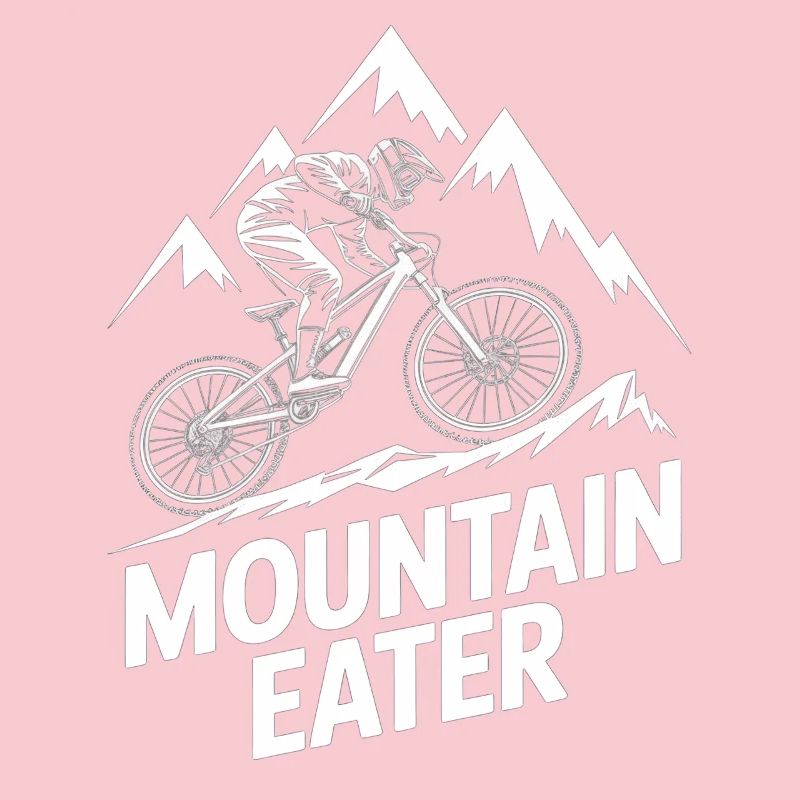VTT, Descente, Action du cyclisme