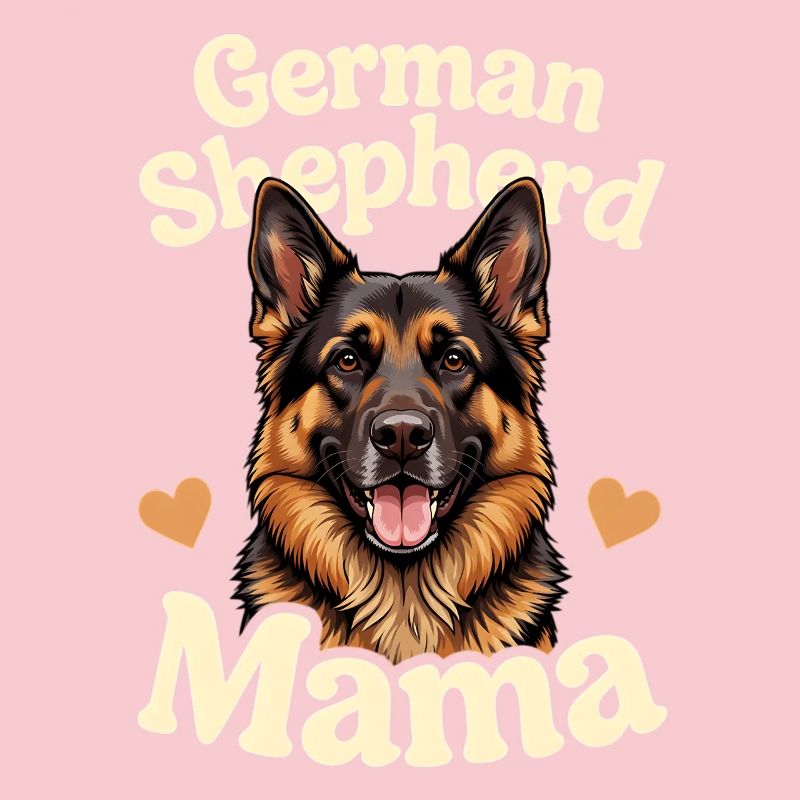 German Shepherd Mama Schäferhund Geschenk