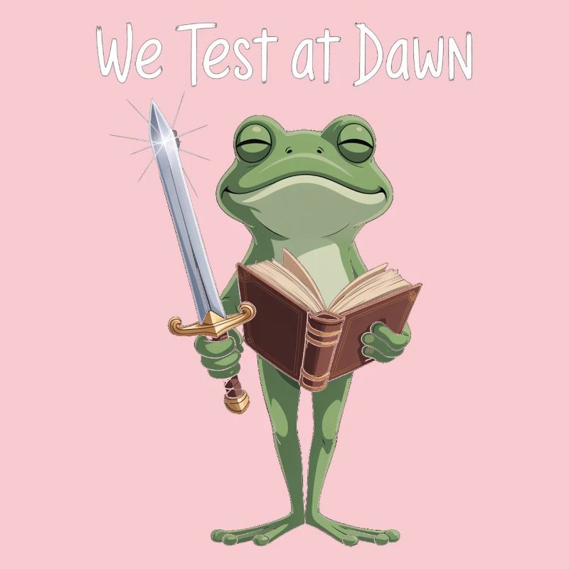 Dawn Quest Frog Sword & Tome