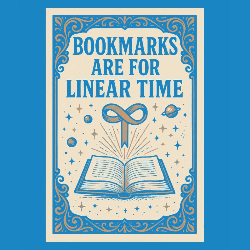Linear Time Bookmarks | Sci-Fi Book