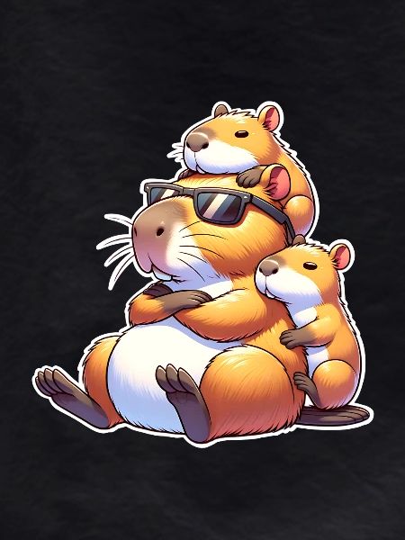 Capybara papa